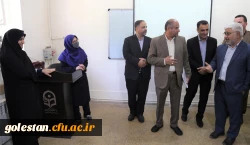 بازدید اعضای کمیسیون شورای تامین استان گلستان از دانشگاه فرهنگیان پردیس امام خمینی(ره) گرگان .  2
