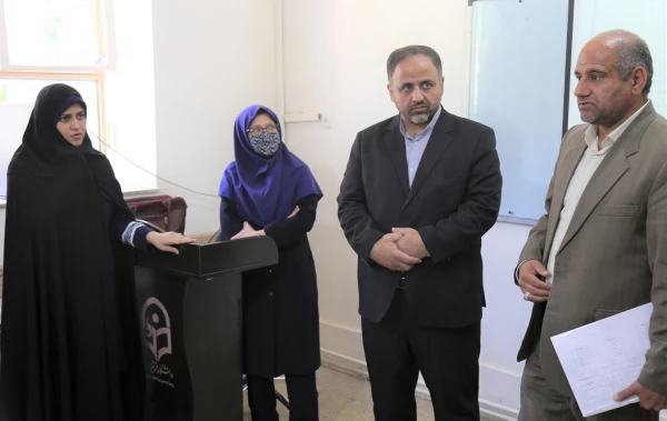 بازدید اعضای کمیسیون شورای تامین استان گلستان از دانشگاه فرهنگیان پردیس امام خمینی(ره) گرگان .  2