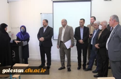 بازدید اعضای کمیسیون شورای تامین استان گلستان از دانشگاه فرهنگیان پردیس امام خمینی(ره) گرگان .  2