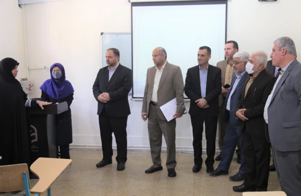 بازدید اعضای کمیسیون شورای تامین استان گلستان از دانشگاه فرهنگیان پردیس امام خمینی(ره) گرگان .  2