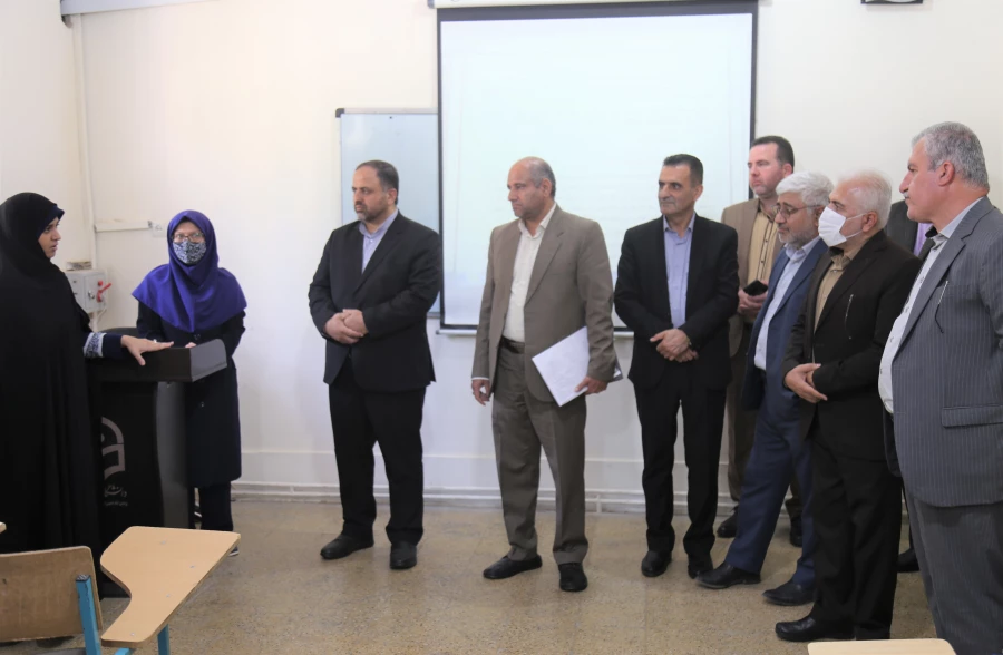 بازدید اعضای کمیسیون شورای تامین استان گلستان از دانشگاه فرهنگیان پردیس امام خمینی(ره) گرگان .  2