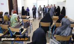 بازدید اعضای کمیسیون شورای تامین استان گلستان از دانشگاه فرهنگیان پردیس امام خمینی(ره) گرگان .  2