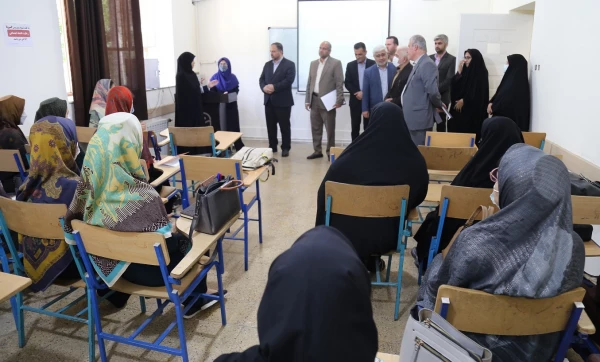 بازدید اعضای کمیسیون شورای تامین استان گلستان از دانشگاه فرهنگیان پردیس امام خمینی(ره) گرگان .  2