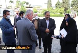 بازدید اعضای کمیسیون شورای تامین استان گلستان از دانشگاه فرهنگیان پردیس امام خمینی(ره) گرگان .  2