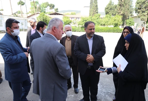 بازدید اعضای کمیسیون شورای تامین استان گلستان از دانشگاه فرهنگیان پردیس امام خمینی(ره) گرگان .  2