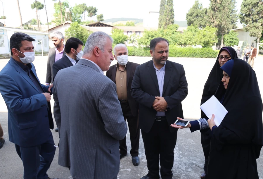 بازدید اعضای کمیسیون شورای تامین استان گلستان از دانشگاه فرهنگیان پردیس امام خمینی(ره) گرگان .  2