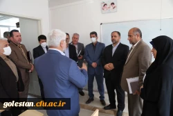 بازدید اعضای کمیسیون شورای تامین استان گلستان از دانشگاه فرهنگیان پردیس امام خمینی(ره) گرگان .  2