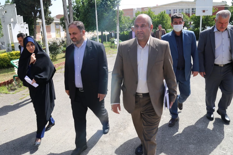 بازدید اعضای کمیسیون شورای تامین استان گلستان از دانشگاه فرهنگیان پردیس امام خمینی(ره) گرگان .  2