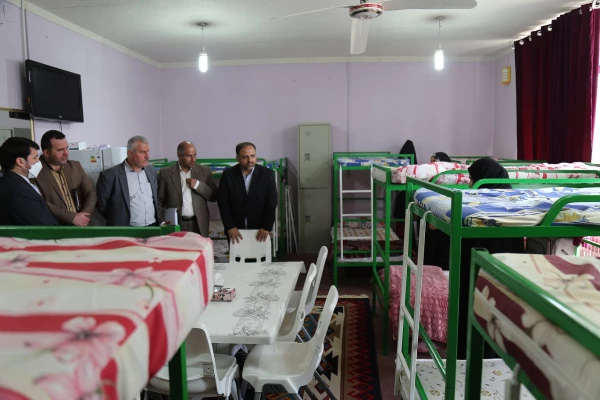 بازدید اعضای کمیسیون شورای تامین استان گلستان از دانشگاه فرهنگیان پردیس امام خمینی(ره) گرگان .  2