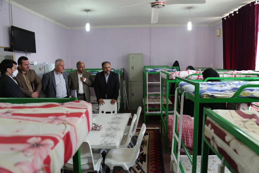 بازدید اعضای کمیسیون شورای تامین استان گلستان از دانشگاه فرهنگیان پردیس امام خمینی(ره) گرگان .  2