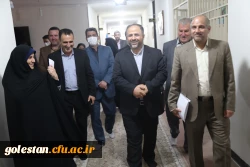 بازدید اعضای کمیسیون شورای تامین استان گلستان از دانشگاه فرهنگیان پردیس امام خمینی(ره) گرگان .  2