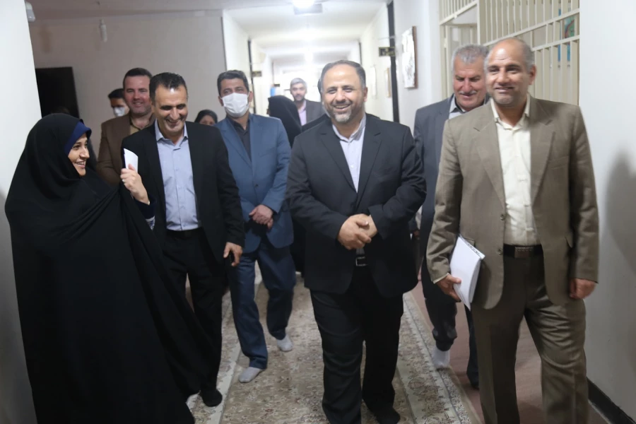 بازدید اعضای کمیسیون شورای تامین استان گلستان از دانشگاه فرهنگیان پردیس امام خمینی(ره) گرگان .  2