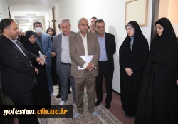 بازدید اعضای کمیسیون شورای تامین استان گلستان از دانشگاه فرهنگیان پردیس امام خمینی(ره) گرگان .  2