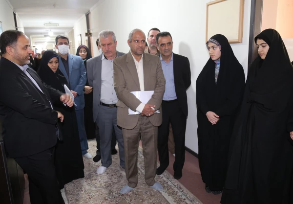 بازدید اعضای کمیسیون شورای تامین استان گلستان از دانشگاه فرهنگیان پردیس امام خمینی(ره) گرگان .  2