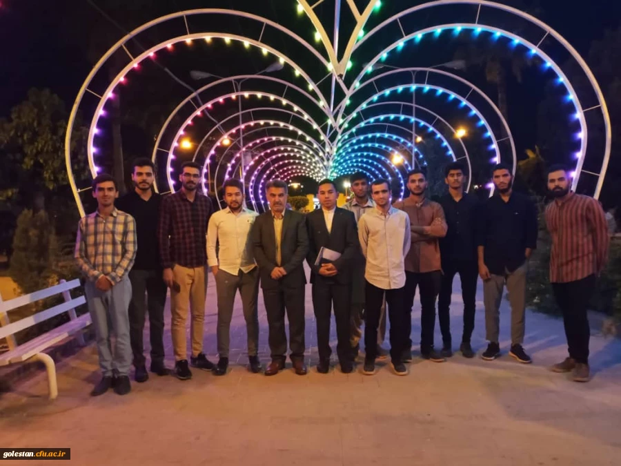 پیاده روی جمعی از دانشجومعلمان به همراه میردیلمی سرپرست واحد دانشگاهی شهید بهشتی گنبد کاووس 2