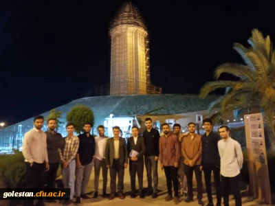 پیاده روی جمعی از دانشجومعلمان به همراه میردیلمی سرپرست واحد دانشگاهی شهید بهشتی گنبد کاووس