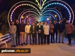 پیاده روی جمعی از دانشجومعلمان به همراه میردیلمی سرپرست واحد دانشگاهی شهید بهشتی گنبد کاووس 3