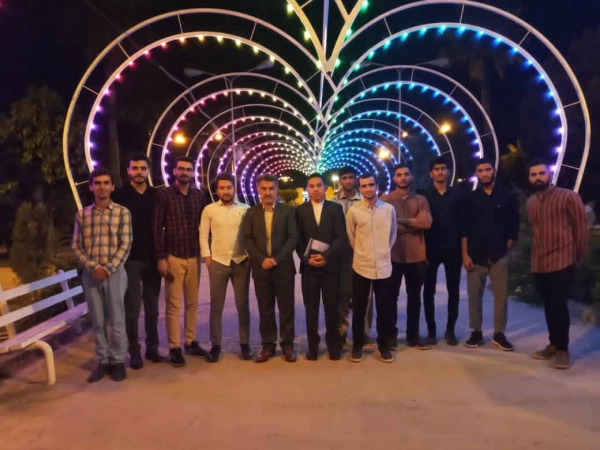 پیاده روی جمعی از دانشجومعلمان به همراه میردیلمی سرپرست واحد دانشگاهی شهید بهشتی گنبد کاووس 3