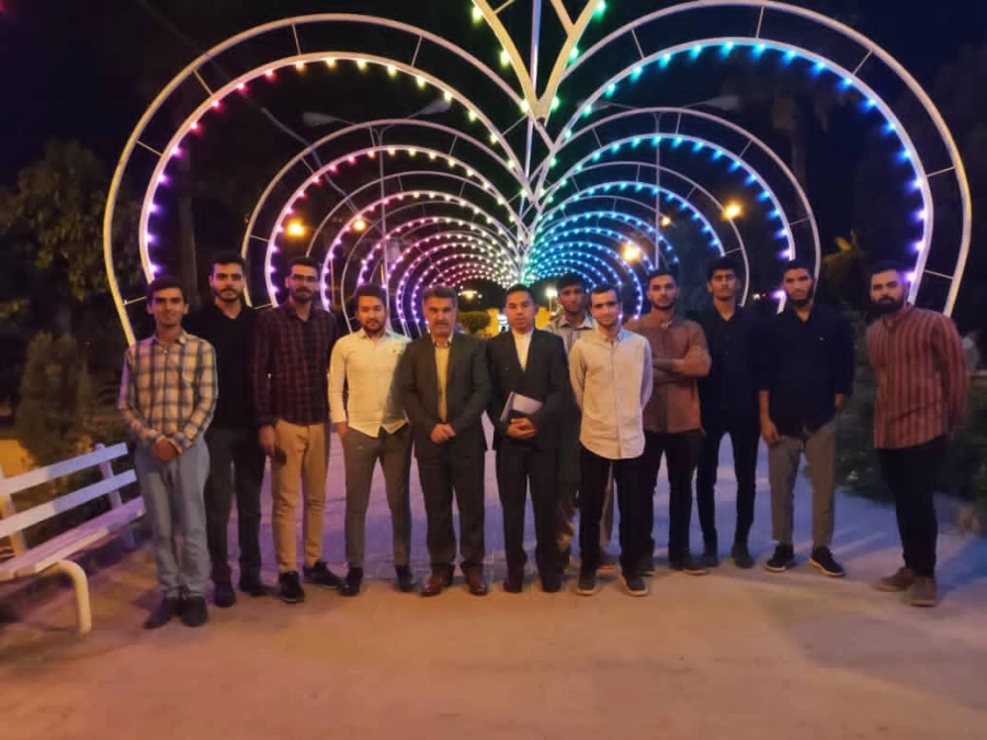 پیاده روی جمعی از دانشجومعلمان به همراه میردیلمی سرپرست واحد دانشگاهی شهید بهشتی گنبد کاووس 3