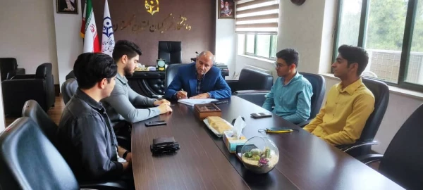 دیدار دکتر کیخا سرپرست دانشگاه فرهنگیان گلستان و پردیس آیت الله خامنه ای با اعضای جدید شورای صنفی پردیس 
 2