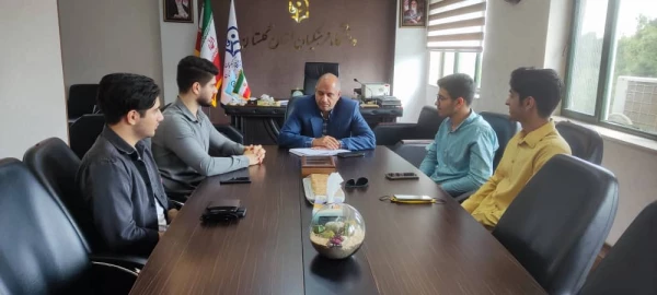 دیدار دکتر کیخا سرپرست دانشگاه فرهنگیان گلستان و پردیس آیت الله خامنه ای با اعضای جدید شورای صنفی پردیس 
 3