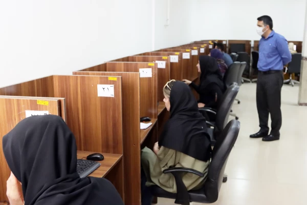 برگزاری آزمون جامع حضوری، الکترونیکی مهارت آموزان در پردیس های استان گلستان 3