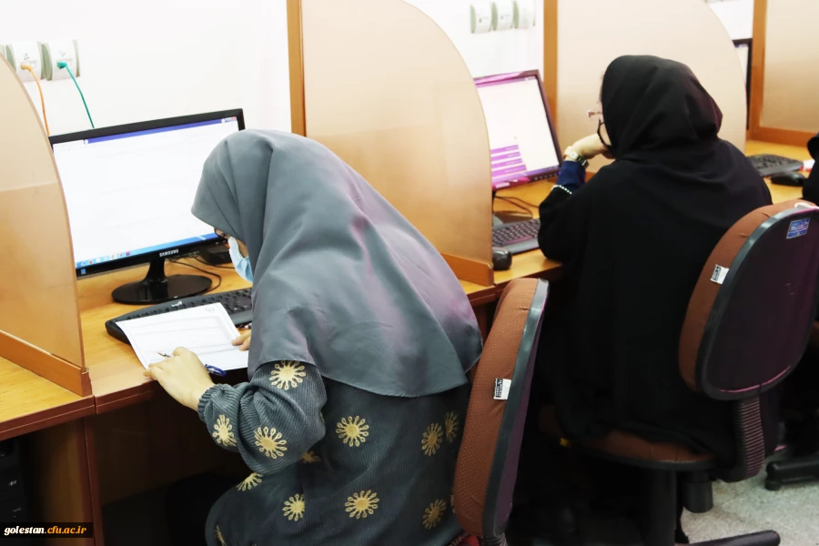 برگزاری آزمون جامع حضوری، الکترونیکی مهارت آموزان در پردیس های استان گلستان 5