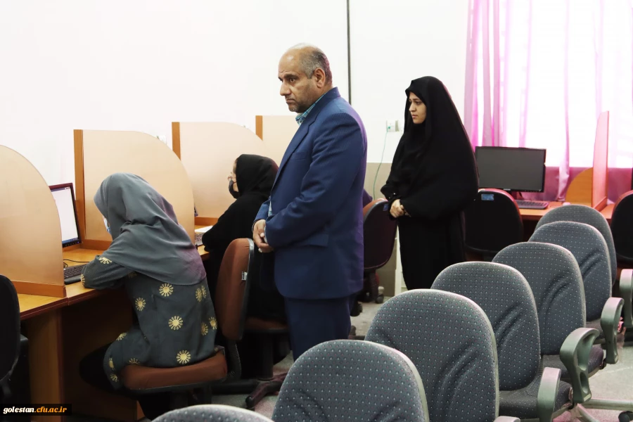 برگزاری آزمون جامع حضوری، الکترونیکی مهارت آموزان در پردیس های استان گلستان 6