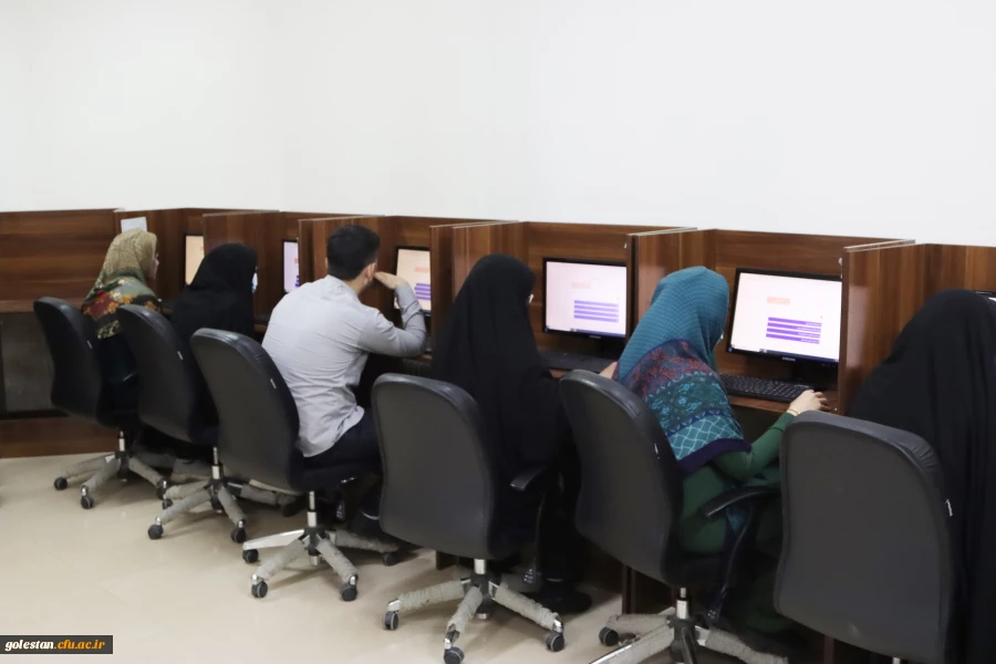 برگزاری آزمون جامع حضوری، الکترونیکی مهارت آموزان در پردیس های استان گلستان 8