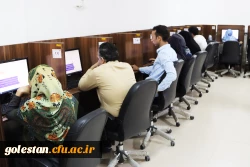 برگزاری آزمون جامع حضوری، الکترونیکی مهارت آموزان در پردیس های استان گلستان 9