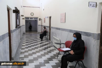 گزارش تصویری از روند برگزاری مصاحبه پذیرفته شدگان آزمون استخدامی پیمانی آموزش و پرورش در پردیس امام خمینی(ره) گرگان.