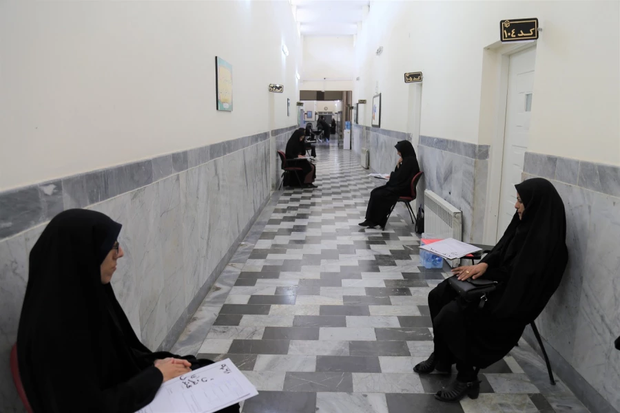 گزارش تصویری از روند برگزاری مصاحبه پذیرفته شدگان آزمون استخدامی پیمانی آموزش و پرورش در پردیس امام خمینی(ره) گرگان.