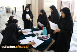 گزارش تصویری از روند برگزاری مصاحبه پذیرفته شدگان آزمون استخدامی پیمانی آموزش و پرورش در پردیس امام خمینی(ره) گرگان. 2