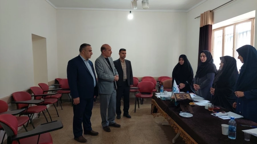 بازدید مدیرکل آموزش و پرورش از فرآیند مصاحبه پذیرفته شدگان مرحله اول آزمون استخدام پیمانی سال 1400 5