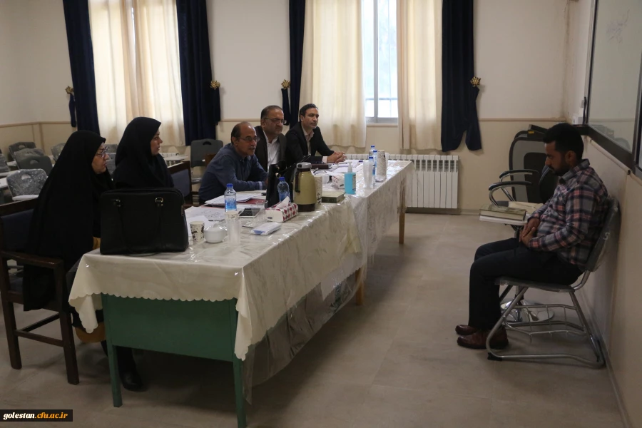 آغاز برگزاری مصاحبه پذیرفته شدگان آزمون استخدامی آموزش و پرورش در پردیس آیت الله خامنه ای گرگان  6
