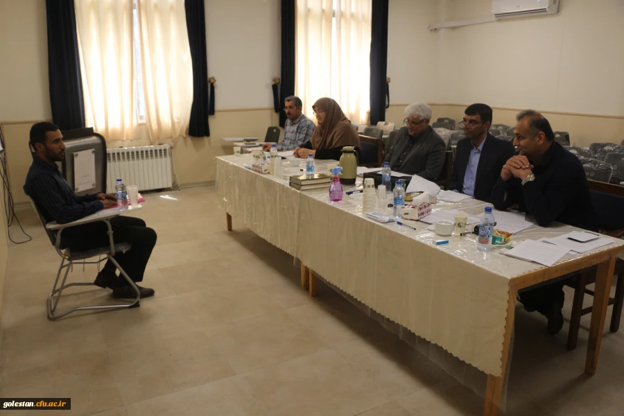 آغاز برگزاری مصاحبه پذیرفته شدگان آزمون استخدامی آموزش و پرورش در پردیس آیت الله خامنه ای گرگان  8