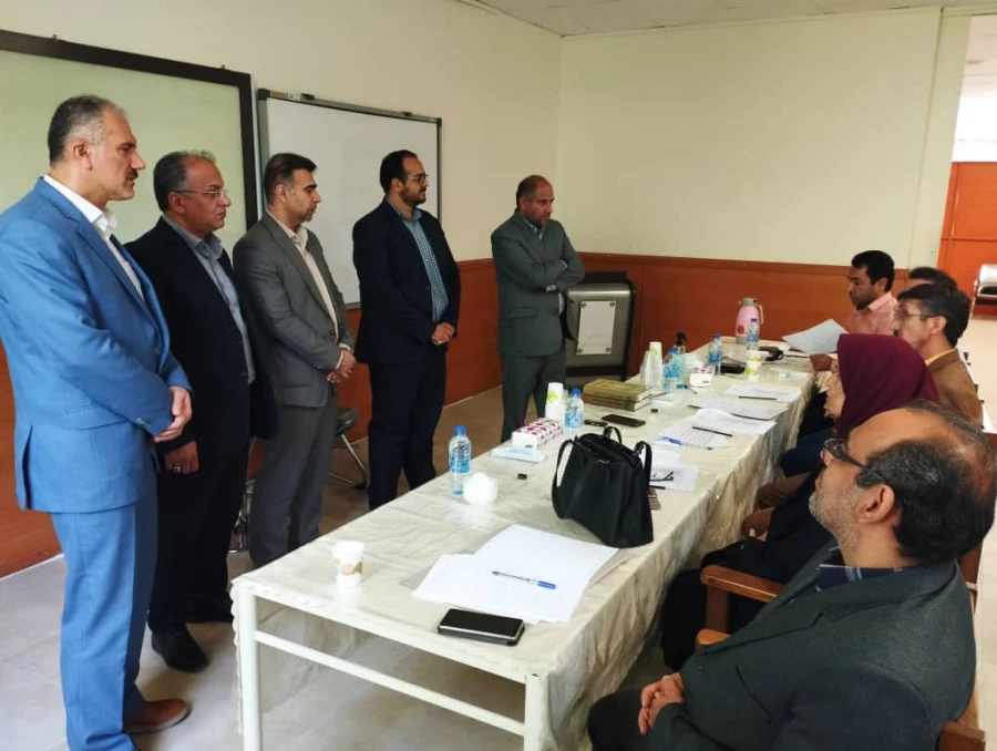 بازدید آقای تمسکنی زاهدی معاون پژوهش، برنامه ریزی و توسعه منابع آموزش پرورش استان گلستان به همراه دکتر موسی کیخا سرپرست دانشگاه فرهنگیان استان گلستان از روند برگزاری مصاحبه پذیرفته شدگان آزمون استخدامی در پردیس آیت الله خامنه ای گرگان 3
