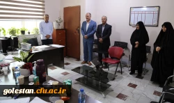 بازدید از فرآیند مصاحبه پذیرفته شدگان مرحله اول آزمون استخدام پیمانی سال 1400 در پردیس امام خمینی (ره) گرگان 2