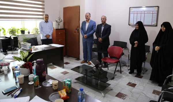 بازدید از فرآیند مصاحبه پذیرفته شدگان مرحله اول آزمون استخدام پیمانی سال 1400 در پردیس امام خمینی (ره) گرگان 2