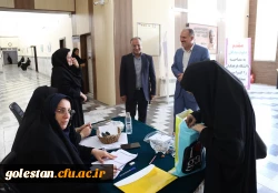 بازدید از فرآیند مصاحبه پذیرفته شدگان مرحله اول آزمون استخدام پیمانی سال 1400 در پردیس امام خمینی (ره) گرگان 2