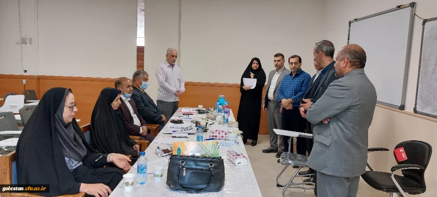 بازدید آقای جهان تیغ رئیس اداره استخدامی آموزش و پرورش به همراه آقای دانشفر رئیس اداره ضمن خدمت آموزش و پرورش استان گلستان از روند برگزاری مصاحبه پذیرفته شدگان آزمون استخدامی در پردیس آیت الله خامنه ای گرگان 3