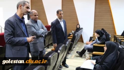 بازدید رئیس اداره استخدامی آموزش و پرورش از روند برگزاری مصاحبه پذیرفته شدگان آزمون استخدام پیمانی 1400 2