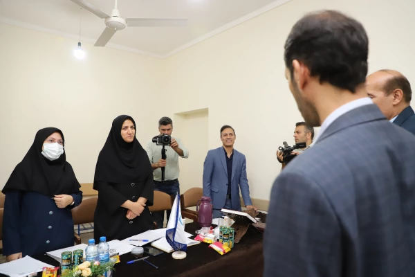 بازدید معاون متوسطه وزارت آموزش و پرورش از روند برگزاری مصاحبه پذیرفته شدگان آزمون استخدامی آموزش و پرورش در گرگان 6