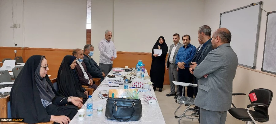 بازدید جهان تیغ رئیس اداره استخدامی وزارت آموزش و پرورش از روند برگزاری مصاحبه پذیرفته شدگان آزمون استخدامی در پردیس آیت الله خامنه ای گرگان 3