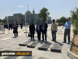 مراسم اعزام جهادگران بسیج دانشجویی به مناطق محروم با حضور ترابی امام جمعه گنبدکاووس ومیردیلمی سرپرست واحد دانشگاهی شهید بهشتی گنبدکاووس  2