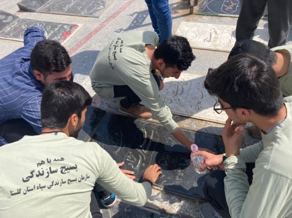 مراسم اعزام جهادگران بسیج دانشجویی به مناطق محروم با حضور ترابی امام جمعه گنبدکاووس ومیردیلمی سرپرست واحد دانشگاهی شهید بهشتی گنبدکاووس  4