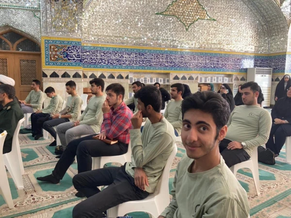 مراسم اعزام جهادگران بسیج دانشجویی به مناطق محروم با حضور ترابی امام جمعه گنبدکاووس ومیردیلمی سرپرست واحد دانشگاهی شهید بهشتی گنبدکاووس  5