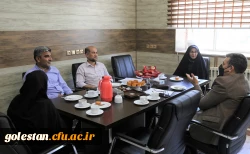 بازدید رئیس اداره اموال سازمان مرکزی دانشگاه فرهنکیان ، از پردیس امام خمینی(ره) گرگان  2