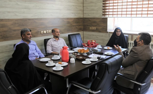 بازدید رئیس اداره اموال سازمان مرکزی دانشگاه فرهنکیان ، از پردیس امام خمینی(ره) گرگان  2