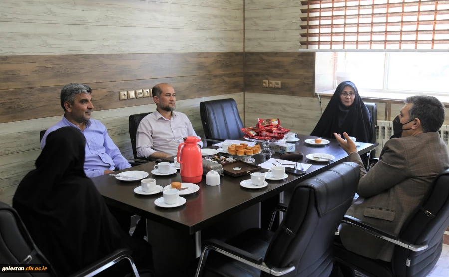 بازدید رئیس اداره اموال سازمان مرکزی دانشگاه فرهنکیان ، از پردیس امام خمینی(ره) گرگان  2